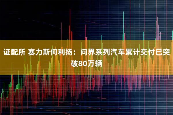 证配所 赛力斯何利扬：问界系列汽车累计交付已突破80万辆